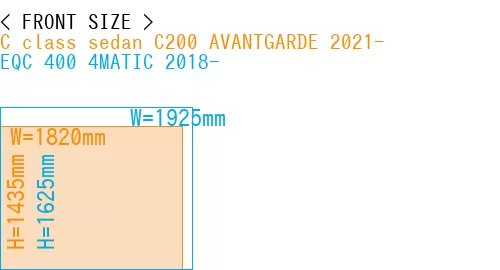 #C class sedan C200 AVANTGARDE 2021- + EQC 400 4MATIC 2018-